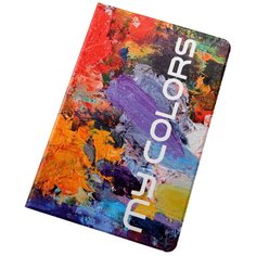 Чехол-подставка MyPads для Samsung Galaxy Tab A 8.0 SM-T350/T351/T355 тематика Яркие краски