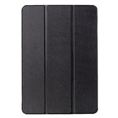 Чехол-обложка MyPads для Samsung Galaxy Tab S6 Lite 10.4 SM-P610 / P615 тонкий умный кожаный на пластиковой основе с трансформацией в подставку черный