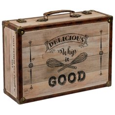 Шкатулка Gamma, DBQ-01 "чемоданчик" 39 x 27 x 14 см, №014 "Лови момент"