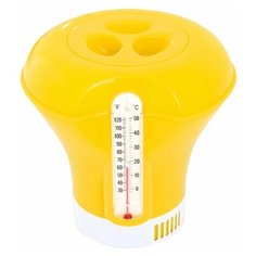 Bestway Поплавок-дозатор с термометром 58209 (желтый)