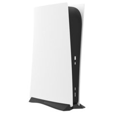 Вертикальная подставка-стенд MyPads для игровой консоли Playtstation 5 без дисковода для охлаждения приставки белый