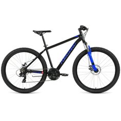 Велосипед Forward Edge 27.5 2.0 disc 2020 рост 18", черный/синий