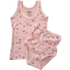 Комплект для девочки (майка 1 шт., трусики 2шт.) Baykar, арт. 4912-5910-2, разм. 1, персиковый, рост 98-104