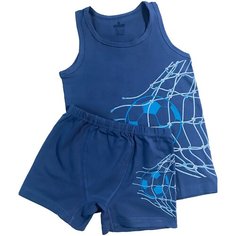 Комплект для мальчика (майка 1 шт., трусы 1 шт.) Baykar, арт. 2642-3642, синий, разм. 5, рост 146-152