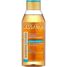 Dessange шампунь Extreme 3 масла экстремальное восстановление для сильно поврежденных волос, 250 мл