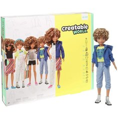 Кукла Mattel Creatable World Deluxe Character Kit Customizable Doll, 29 см, dc-220