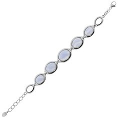 Balex Браслет 7436930098 из серебра 925 пробы с агатом природным, 19 см, 24.25 г