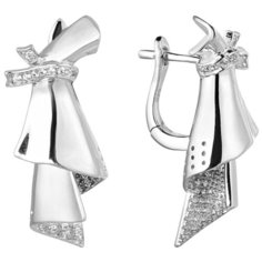 Balex Серьги 2445900004 из серебра 925 пробы с фианитом