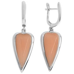 Balex Серьги 2432930136 из серебра 925 пробы с флюоритом