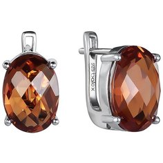 Balex Серьги 2410931746 из серебра 925 пробы с султанитом синтетическим