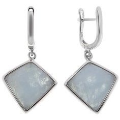 Balex Серьги 2432930192 из серебра 925 пробы с аквамарином