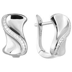 Balex Серьги 2445900008 из серебра 925 пробы с фианитом