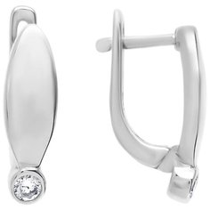 Balex Серьги 2422910273 из серебра 925 пробы с фианитом