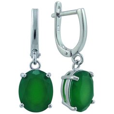 Balex Серьги 2405937588 из серебра 925 пробы с агатом