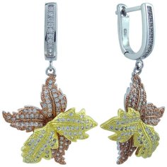 Balex Серьги 2405937483 из серебра 925 пробы с фианитом