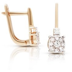 VALTERA Серьги с бриллиантами 106230