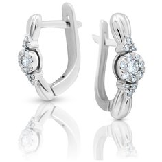 VALTERA Серьги с бриллиантами 099473