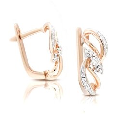 VALTERA Серьги с бриллиантами 106219