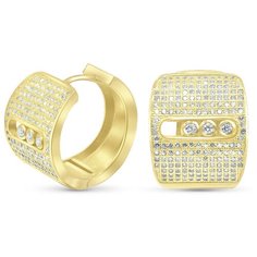 Silver WINGS Серьги из серебра куб.цирконий 22set6923gp-113