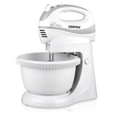 Миксер CENTEK CT-1106, белый/серый