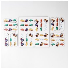 Дидактические игры и материалы. Головоломка "Найди ряд", транспорт, П 202 5036928 Лесная мастерская