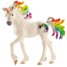 Фигурка Schleich Радужный жеребенок единорога 70525