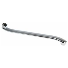 Излив для импортных смесителей Accoona А40S, изогнутый, 40 см, диаметр 3/4" 1356644