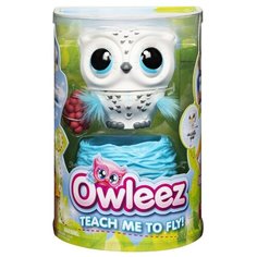 Интерактивная игрушка Белый Совенок Owleez Teach me to fly Spin Master