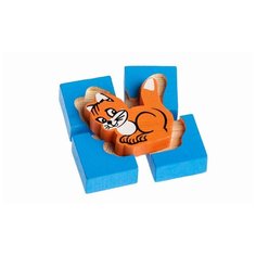 Рамка-вкладыш Томик Кошка (1-02), 5 дет.