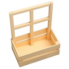 Кашпо Дарим красиво Оконная клумба 24x14x30 см бежевый