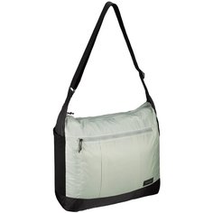 Компактная перекидная сумка для трекинга TRAVEL 15 Л зеленая FORCLAZ X Декатлон Decathlon