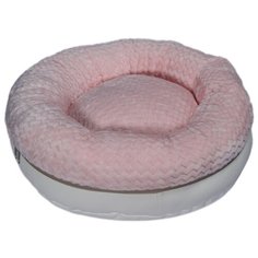 Лежак для животных ANTEPRIMA "Donut", розовый, 52x52x18см (Италия)