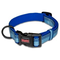 Ошейник для собак COA "HALTI Collar", голубой, S, 25-35см (Великобритания)