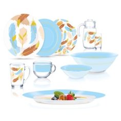 Столовый набор ТИРАНА БЛЮ 46 предметов Luminarc