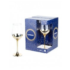 Набор бокалов СЕЛЕСТ Электрическое золото 350мл 4шт Luminarc