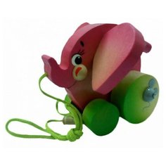 Деревянная каталка "Слоник" Крона 213-051