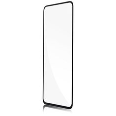 Защитное стекло ROSCO с черной рамкой для Oppo Reno 4 Lite, Oppo A74 (4G) и Oppo Reno 5 Lite (Оппо Рено 4 Лайт и Оппо А74 и 5 Lite), силиконовая клеевая основа