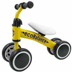Беговел-каталка EcoBalance Baby 2021 желтый