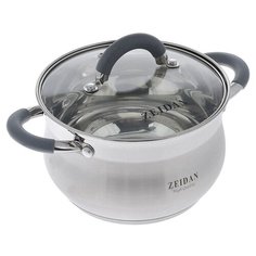 Кастрюля Zeidan Z50250, 2.1 л, серебристый