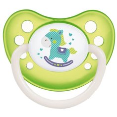 Пустышка силиконовая ортодонтическая Canpol Babies Toys 0-6 м, зеленый