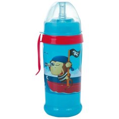 Поильник с трубочкой Canpol Babies 56/510, 350 мл синий