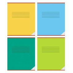 Тетрадь школьная А5,12л,клетка,блок офсет-2 КЛАССИКА-6 12-3854 4вида 18 штук Проф Пресс