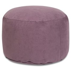 Пуф круглый большой Орлеан, микрошенилл, сиреневый, Delicatex