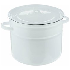 Кастрюля СтальЭмаль 2С200, 9 л, белоснежный