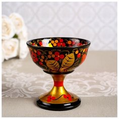 Креманка "Ягодка", 9х10 см, хохлома 4764603 Сима ленд