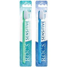 ROCS Зубная щётка SENSITIVE мягкая (в ассортименте) R.O.C.S.