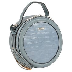 Сумка кросс-боди женская David Jones 6206-1 L.BLUE, голубая