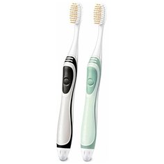 Электрическая зубная щетка Trisa Sonicpower akku, 2 шт.(661864-Grey-Mint)