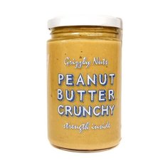 Grizzly Nuts Арахисовая паста хрустящая Crunchy, 370 г