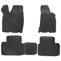 Комплект ковриков салона ELEMENT NLC.52.16.210 для LADA (ВАЗ) Priora 4 шт. черный